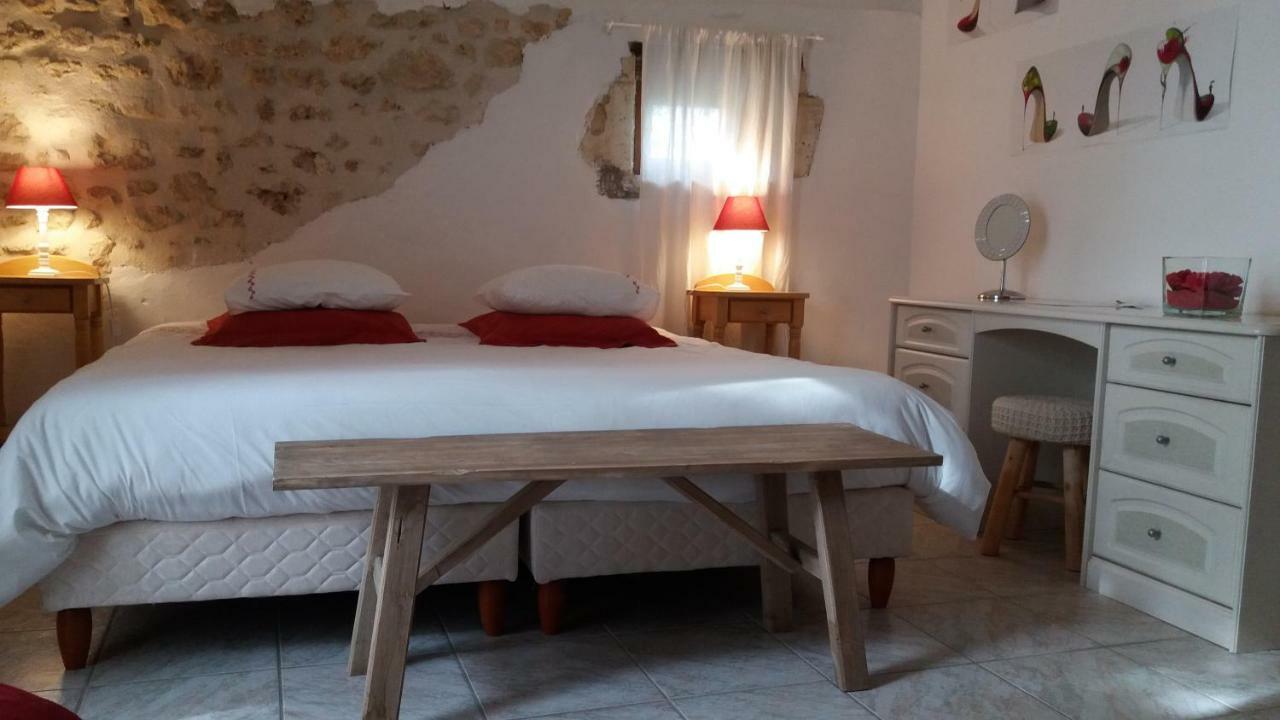 Le Gite Des Chambres De La Grange Cherval Eksteriør bilde